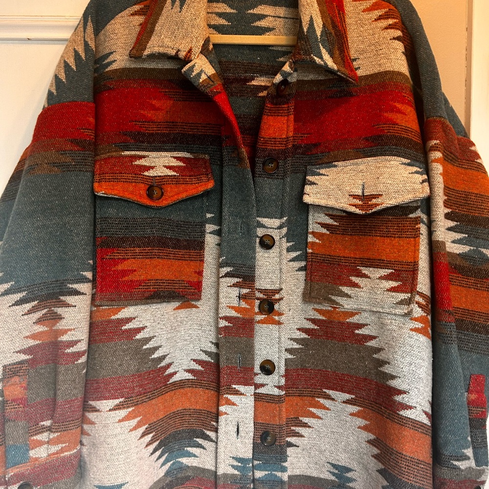 Southwestern Patterned jacket
